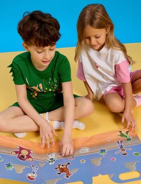 Adesivi riutilizzabili Toy Story - multicolor