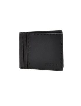 Portafoglio Nero in Vera Pelle con Protezione RFID LB26S-772-44