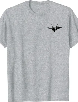 F-22 Raptor Fighter Jet Silhouette Men T-Shirt Short Sleeve Casual 100% Cotton O-Neck Summer Shirt - Aliexpress - FashionsVida