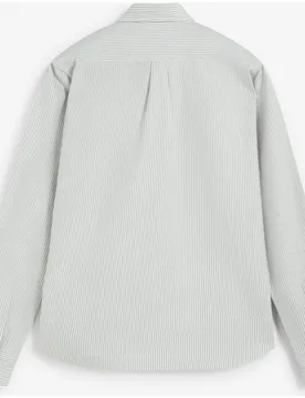 Camisa oxford de hombre regular de rayas - Scalpers - FashionsVida
