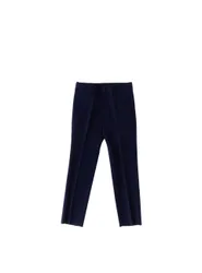 Pantalone lana vergine BLU NAVY 8