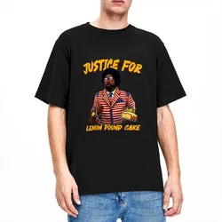 Funny Afroman Lemon Pound Cake T-Shirt Men Crew Neck Pure Cotton T Shirt Short Sleeve Tee Shirt New Arrival Tops
