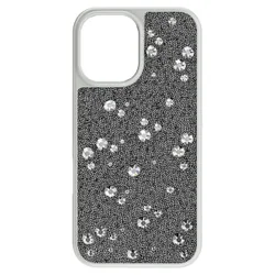 Custodia per smartphone High, Design sparpagliato, iPhone® 16, Tono argentato OS
