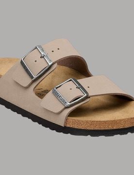 Sandali Arizona Grigio Taupe Nabuk Narrow Fit