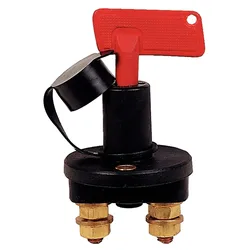 Battery Key Switch 100a 12v Red / Grey One Size unisex