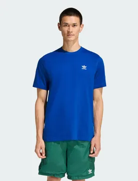 T-shirt Trefoil Essentials L Collegiate Royal - Adidas - FashionsVida