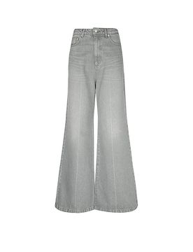 Jeans Flared Fit ROMY grau 27 damen