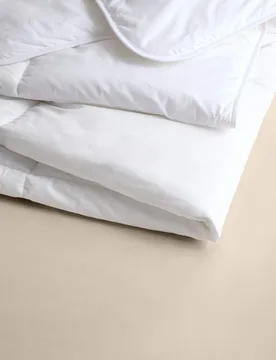 Luxury Down Alternative 7.5 Tog Duvet White - M&S - FashionsVida