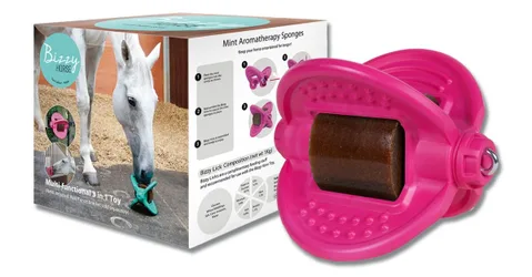 Pferdespielzeug BIZZY BALL pink