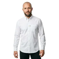 Oxford Long Sleeve Shirt White 2XL Men