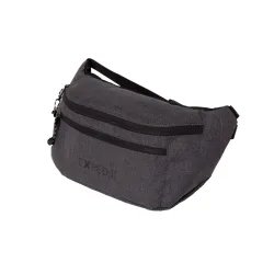 Travel Belt Pouch Hüfttasche Schwarz Melange