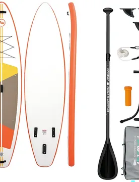Ensemble De Paddle Surf Gonflable Supfw69b Orange / White One Size unisex
