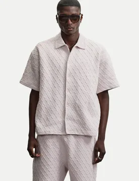Oversized Hemd Jovren Weiß S - Pegador - FashionsVida