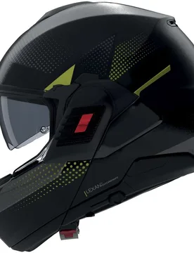 Casco Moto Modulare P/J N120-1 CICLONE 362 Grigio Nero taglia 2X - Nolan - FashionsVida