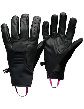 Handschuhe aus Leder und Neopren – Unisex – Tour Lt Gloves Tour Lt Gloves Black für Herren aus Wolle Größe M - Black diamond - FashionsVida