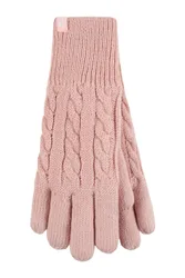Womens Fleece Lined Thermal Gloves - - Size: S-M