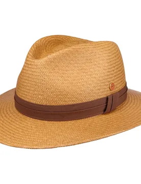 Gero Panama Hat by - camel - Female - Size: 56 cm - Mayser - FashionsVida