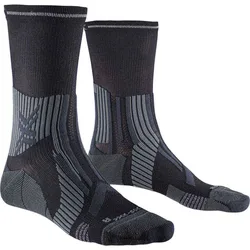 Trail Run Expert Crew Socks Black / Charcoal UK 3-5 Men,Women
