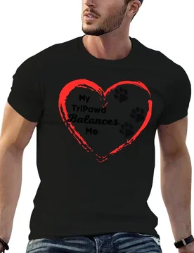My TriPawd Balances Me T-Shirt Construction Work Tee Shirt - Aliexpress - FashionsVida