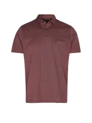 Ragman Polo rouge foncé XXL