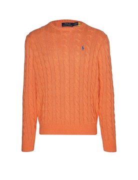 POLO Pullover orange L herren