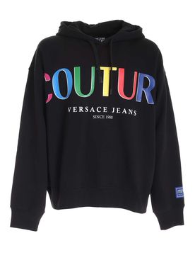 Felpa logo multi nera