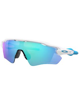 Sonnenbrille Radar EV Path Polished White Prizm Sapphire Weiß