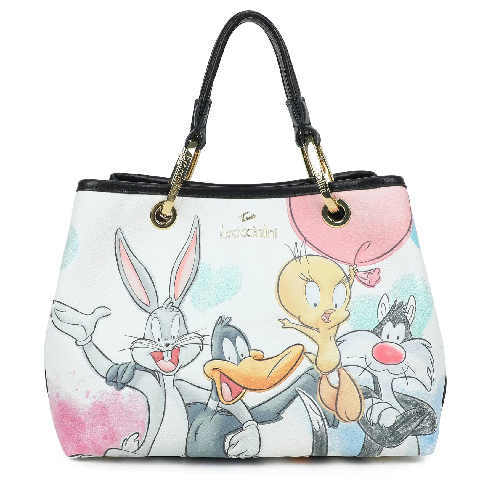 Beth lt Borsa a mano e tracolla LT281 Multicolore - Braccialini - FashionsVida