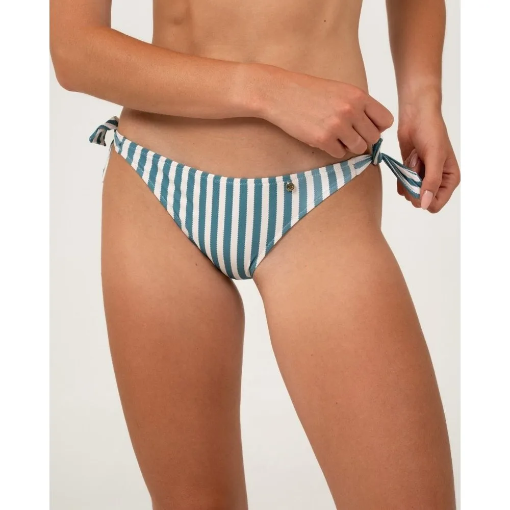 Braga de bikini clásica con lazos y rayas - Bohodot - FashionsVida