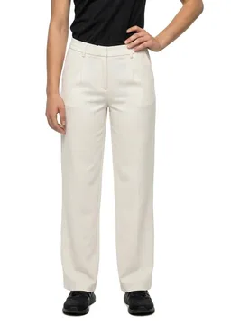 Pantaloni Chino Lisa Cloud Dancer 34 - Object - FashionsVida