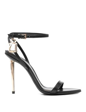 Tom Ford Sandali con tacco in pelle