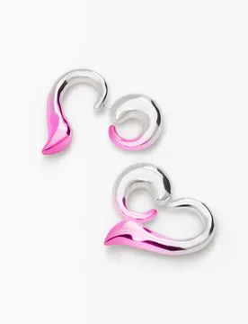 Pendientes cœur zalio MATERIAL FINISHES U female - Desigual - FashionsVida