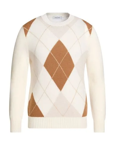 Pullover Herren Cremeweiß 48 Herren - Gran Sasso - FashionsVida