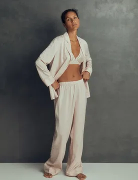 Sfera - Pijama satinado estampado - Sfera - FashionsVida