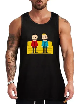 Terrance and Phillip Tank Top Geometric Print Tank Top Modern Graphic Sleeveless - Aliexpress - FashionsVida