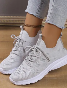 Pares Nuevos De Zapatillas Deportivas Ligeras Para Correr Por Carretera Para Mujeres, Zapatos Atléticos - Shein - FashionsVida