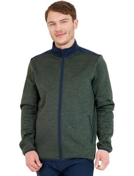Layer Arden fullzip , dunkelgruen s - Abacus - FashionsVida