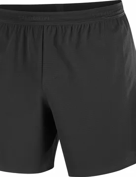 Short léger et respirant - Sense Aero Shorts 7" M Deep Black - Taille M - Noir - Salomon - FashionsVida