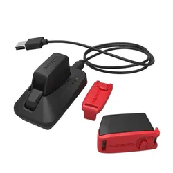Caricabatterie Axs And 2 Batteries Ricondizionato Black / Red