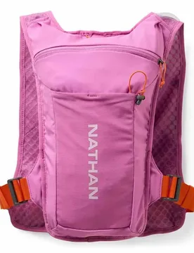 Quick Start 3.0 4l Hydration Vest Fuchsia / Orange Blaze One Size Men,Women - Nathan - FashionsVida