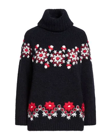Rollkragenpullover Damen Marineblau XS Damen - MONCLER GRENOBLE - FashionsVida