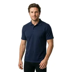 Polo à Manches Courtes Tonga 30 Unités Deep Blue 3XL
