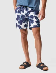 Floral Swim Shorts Navy Mix male