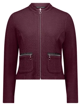 Sweat Jacke Kurz 1/1 Arm female