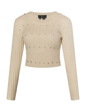 Faina Jersey beige claro