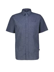 Camisa de hombre Valence de cáñamo azul oscuro S
