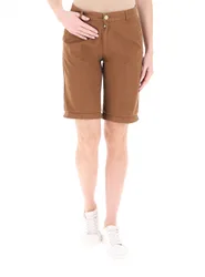 Bermuda misto lino CAMMELLO 44