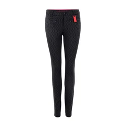 Hose Tina Black Print, dunkelgrau/schwarz 36