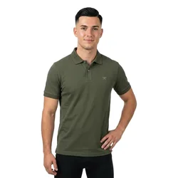 Polo A Maniche Corte Hm560018 Slim Fit Stone Green 2XL
