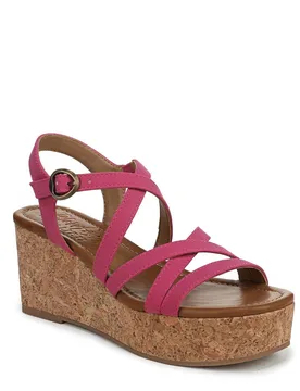 Women's Aurora Strappy Sandals in Fuchsia Size: 8 - Fuchsia - Size: 8 - Blowfish Malibu - FashionsVida